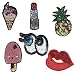 6 Pcs Iron On Patch Sew On Patch for Clothes Applique Craft DIY Accessories,6 Different Pcs by Crqes