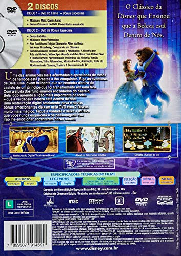 A Bela E A Fera Edição Especial [DVD]