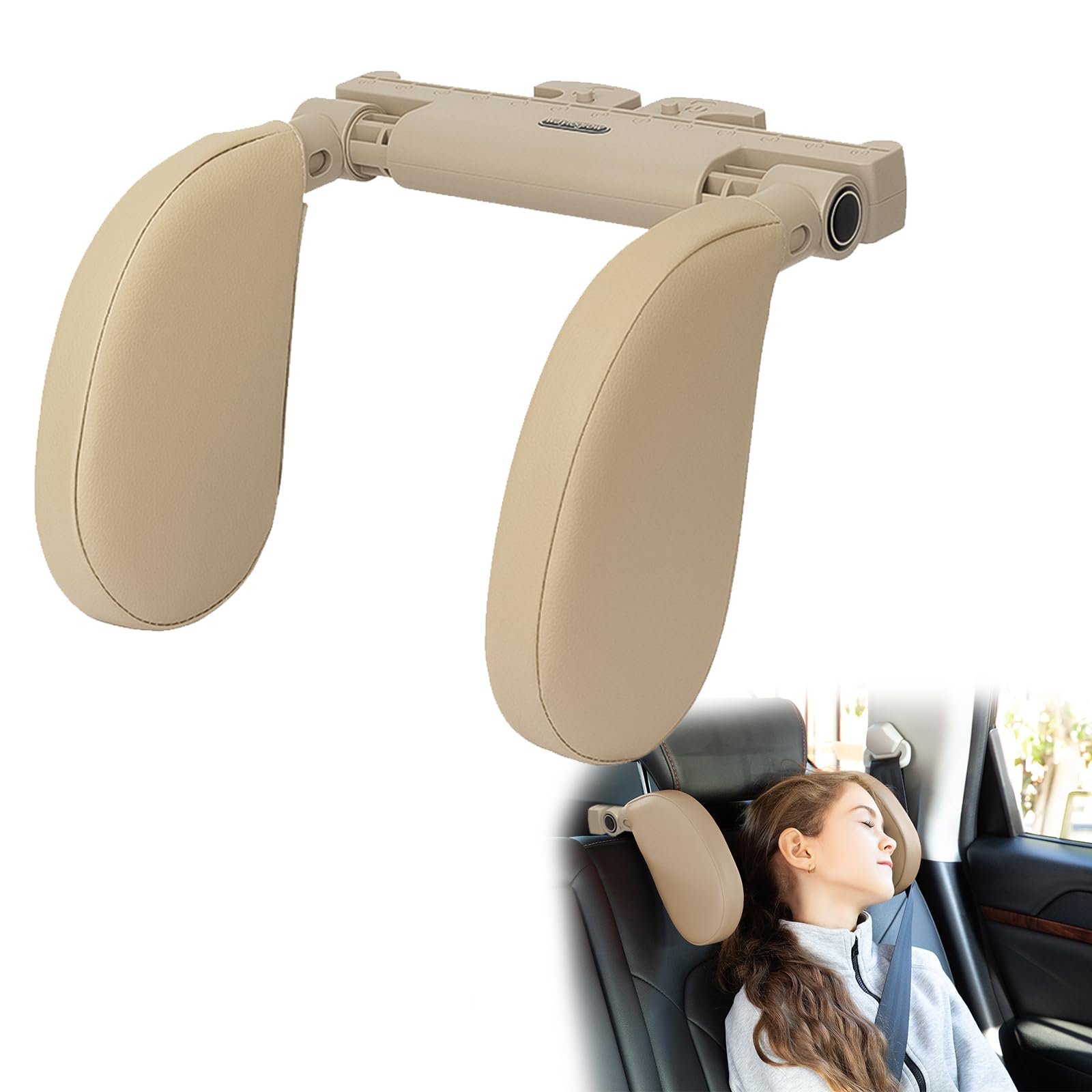 Amazon.co.jp: KASELIN ﻿ 2024年新型 ヘッドレスト 車 ネック
