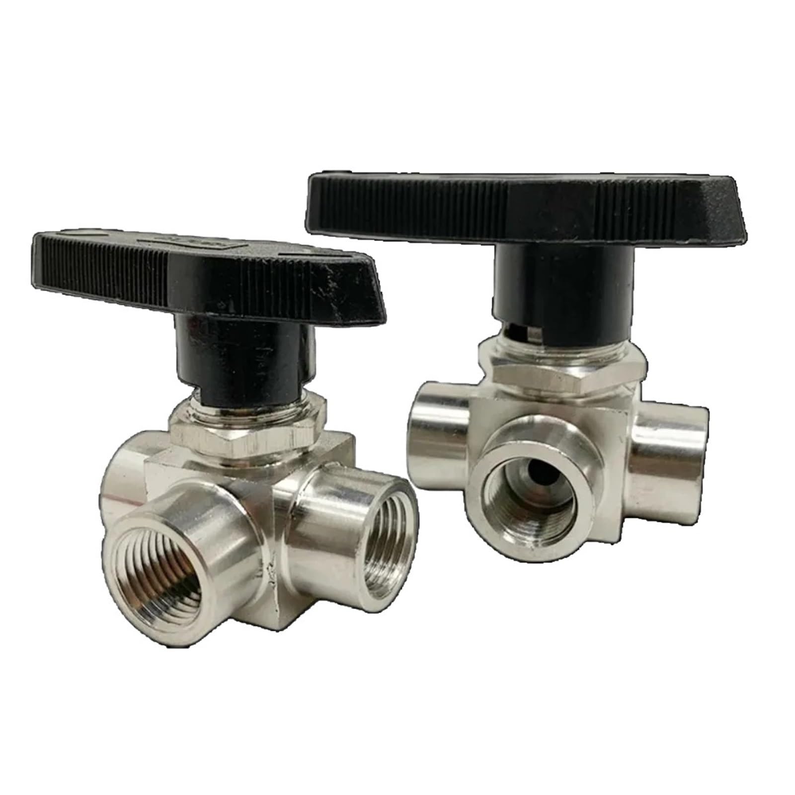 Vanne à boisseau sphérique étanche en inox pour eau et gaz