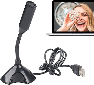 USB Microphone For PC - Laptop PC Studio Recording Vocals | Condenser Plug