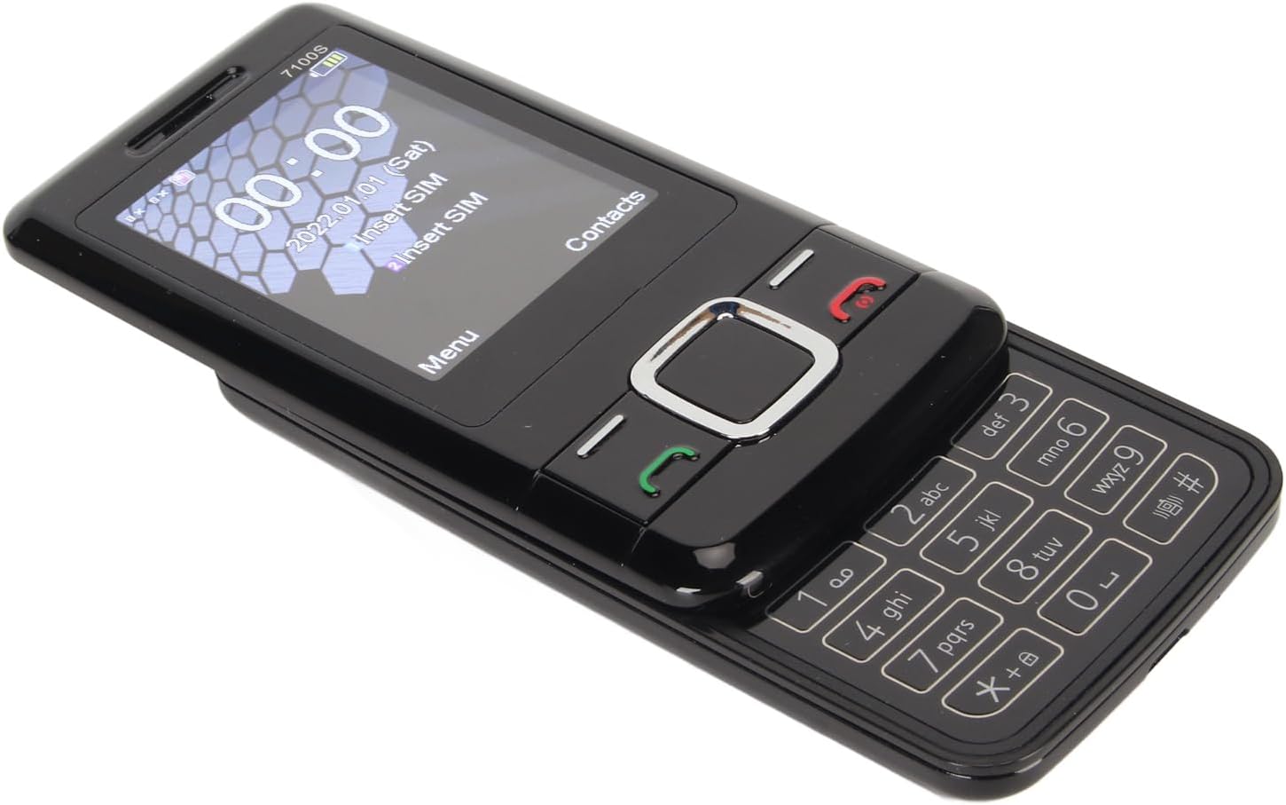 GLOGLOW Unlocked Slider Phone, 2.4 Inch HD Screen Unlocked