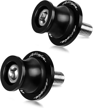 2pcs M8 NINJA Swingarm Spools,Motorcycle Swing Arm Spools Sliders fit Ninja 250 Ninja 400 Ninja Z400 2018-2022 Ninja 650 2017-2022 NINJA 1000SX 2020-2022Black