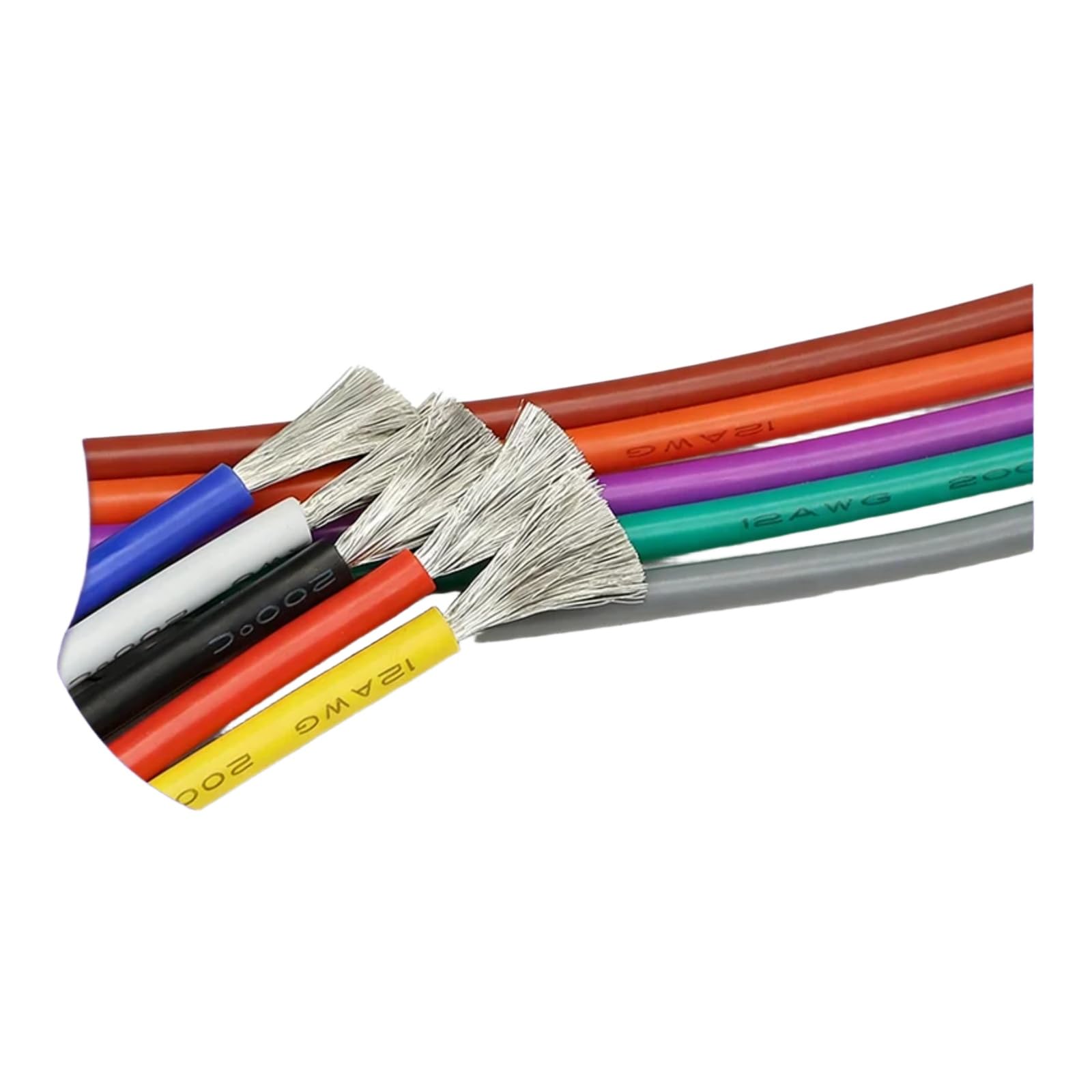 Cables eléctricos 5/10/50 m 30 28 26 24 22 20 18 16AWG (verde; 10 metros; 22 AWG)