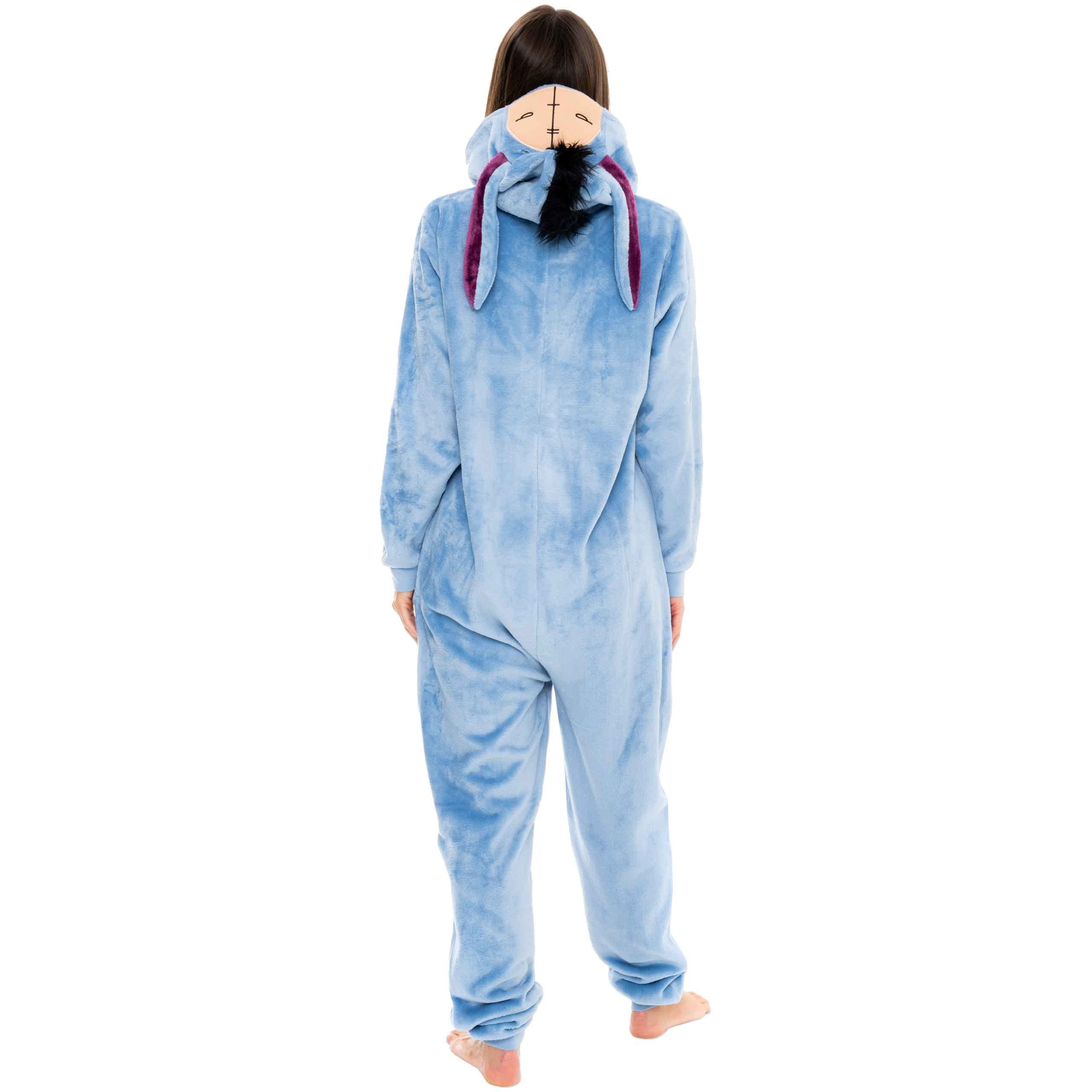 Onesie Disney Z Eeyore Dla Kobiet | Kostium Dla Dorosłych Z Eeyore | Damskie Pidżamy Polarowe | Oficjalna Merchandise Z Kubusia Puchatka