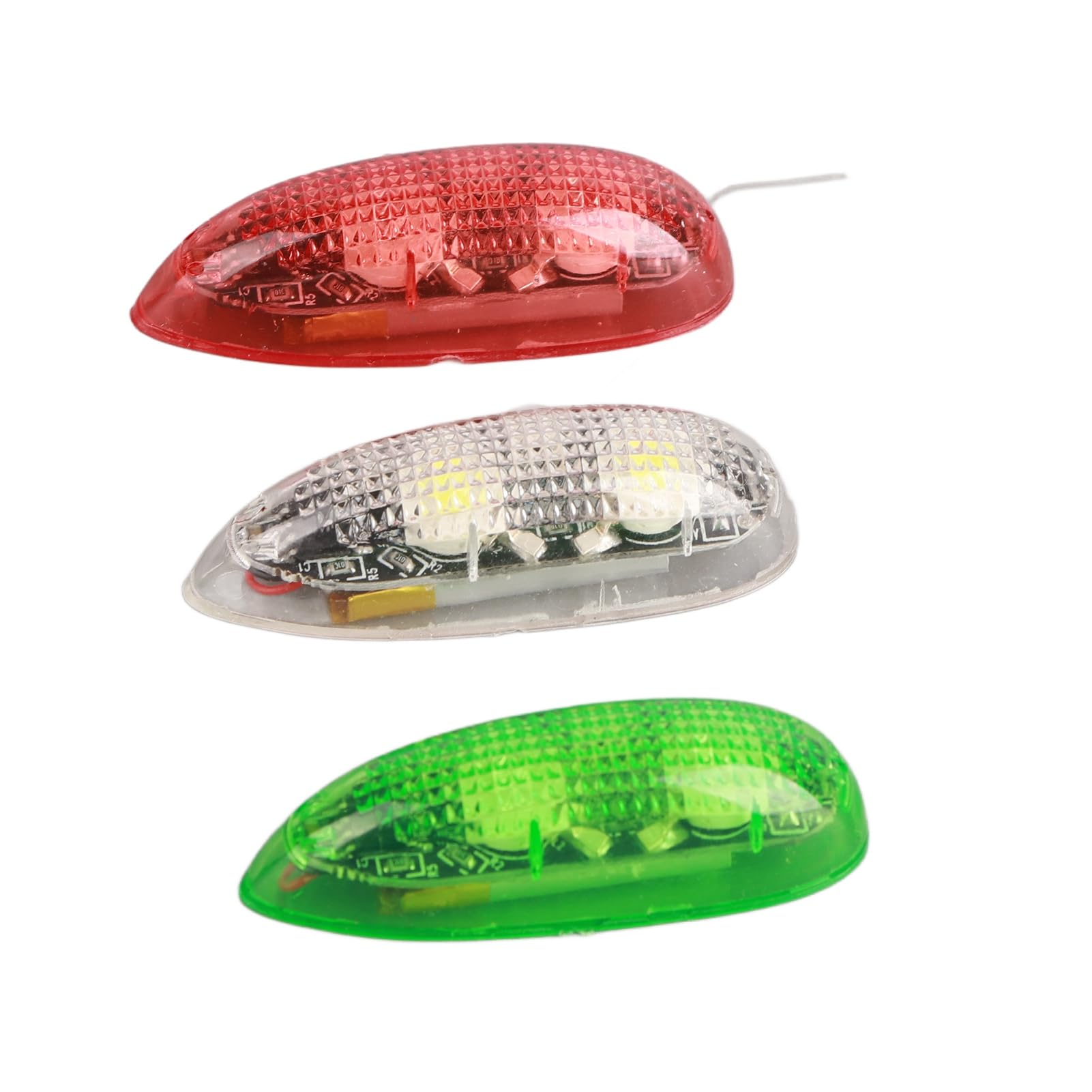 Kit Luce LED Flash RC, Facile Installazione e luminosità | Alta trasmittanza, Resistente agli urti, Adatto per droni