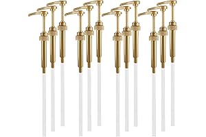 Coffee Syrup Dispensing Master: 12PCS Syrup Pump for Easy Bottle Pouring