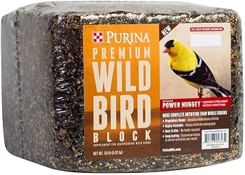Purina | Premium Wild Bird Block | 20 pound 20 LB Block