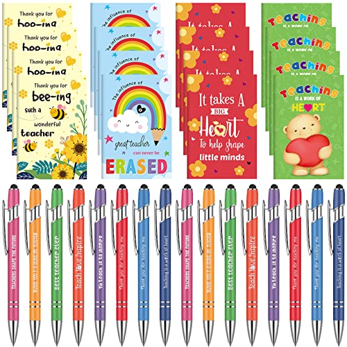 Stylos à bille de motivation et mini journaux nomades pour l'école, le bureau et voyages