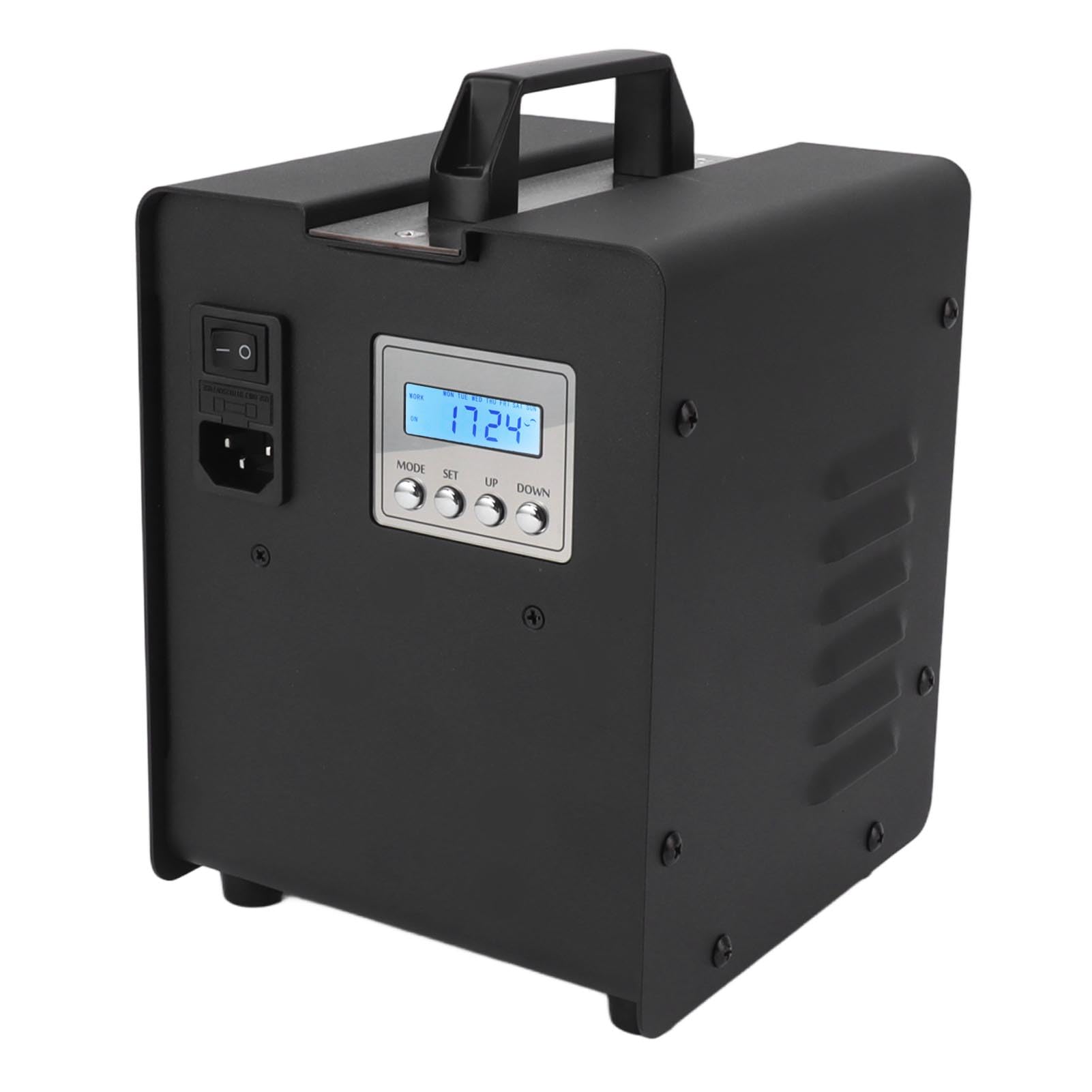 Máquina de aromaterapia Difusor de aceites Esenciales de aleación de 26 W, Cobertura de 5000 m³, difusor de Aire aromático Tipo Dividido para Espacios comerciales, Negro, Enchufe