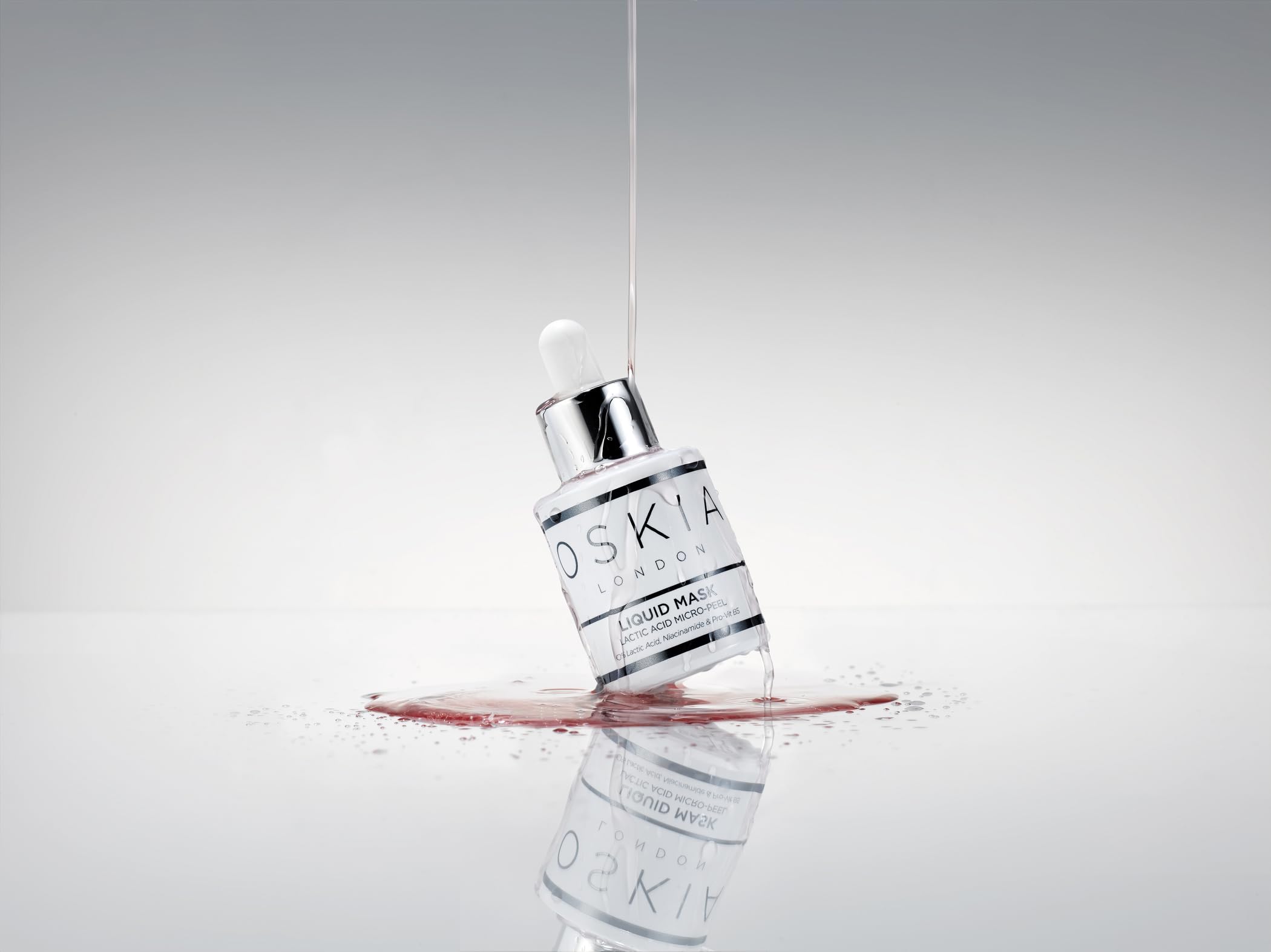 OSKIA Liquid Mask - Overnight Lactic Acid Mask with Probiotics & Niacinamide for Peeling & Radiance