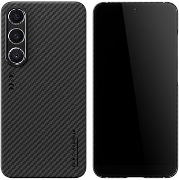 Blueo Samsung S24 Compatible Punk Armor Aramid Fiber Anti-Drop Case 600D