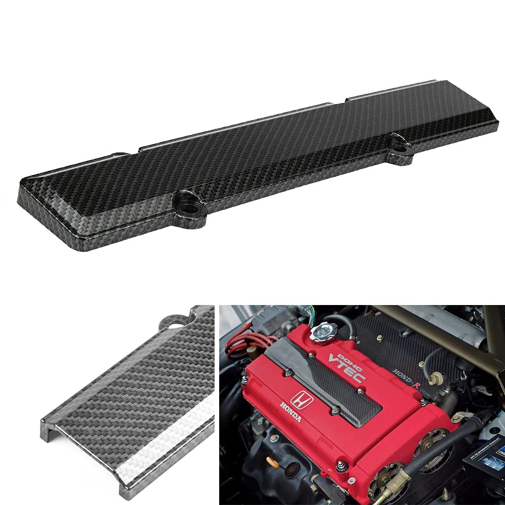 Amazon.com: JDM Carbon Fiber Engine Valve Cover Compatible for