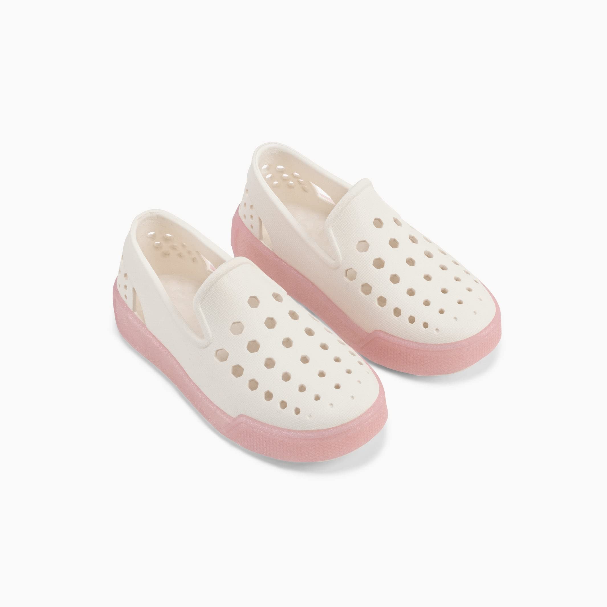 Joybees UKSKS.BPJ.C012 Kids Skate Sneaker Graphic Bone/Pink Jelly C12