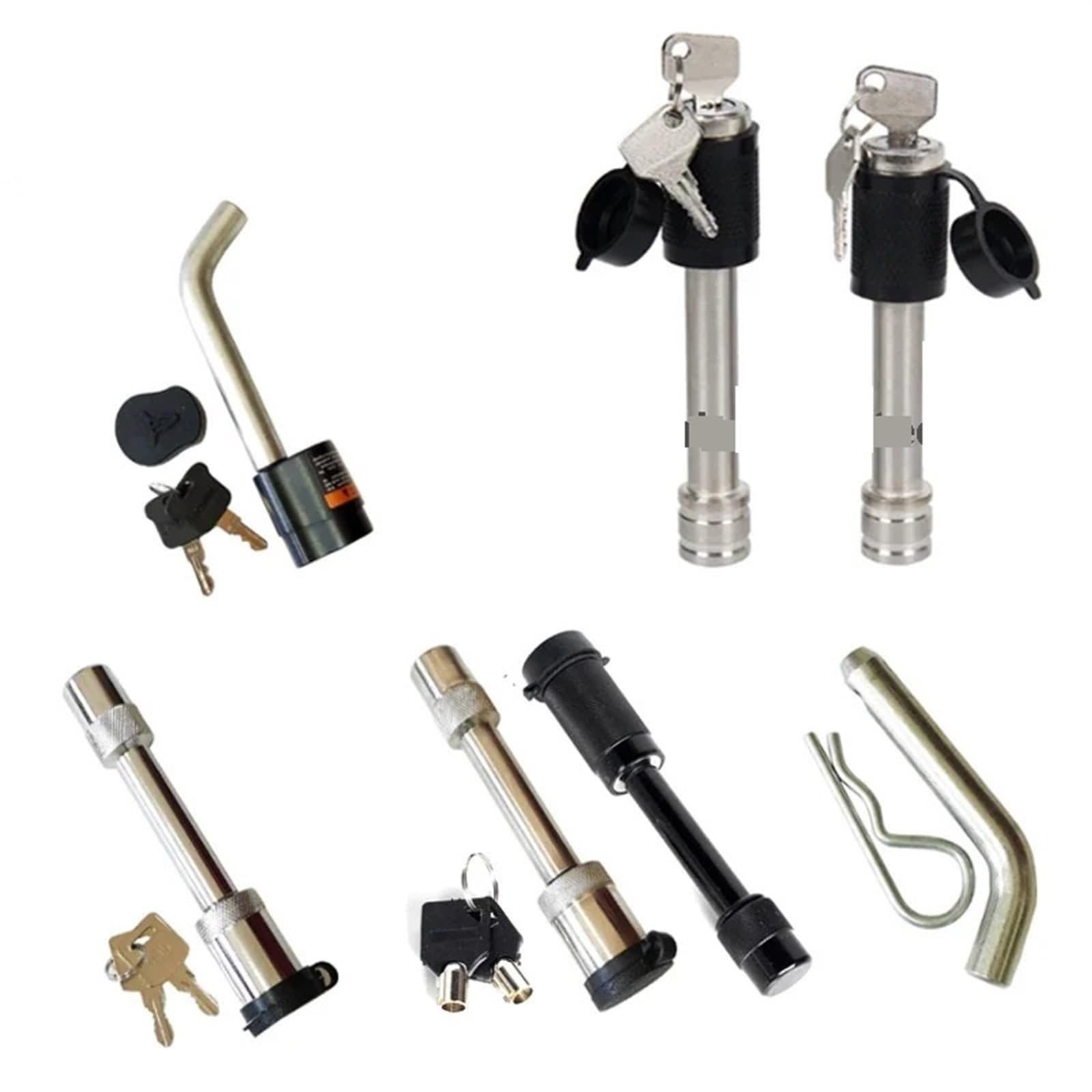 Cerradura de llave para remolque de acero inoxidable de alta resistencia