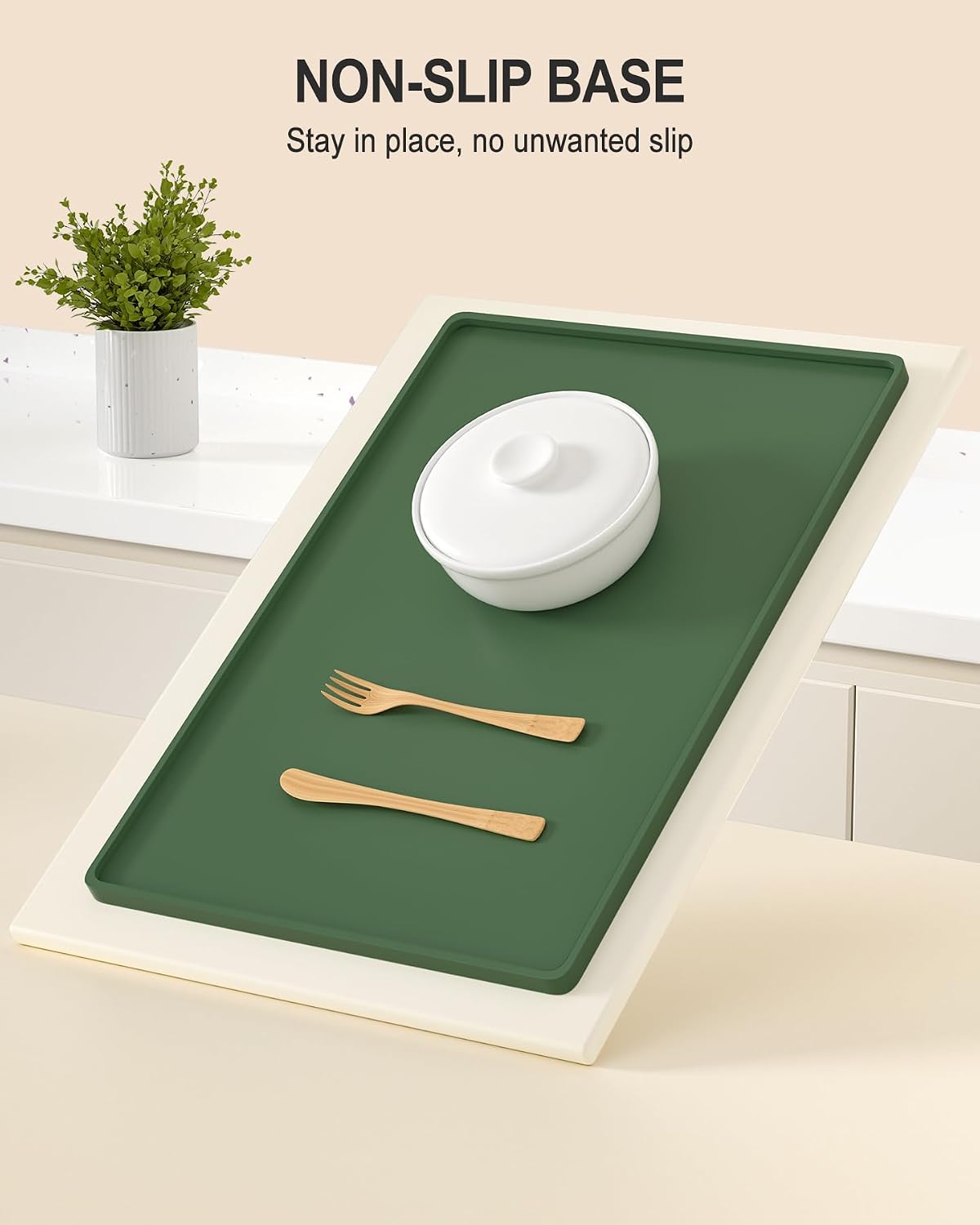 Silicone Art Mat for Crafts, 16" x 24" Waterproof Non-Slip Painting Mat image 5