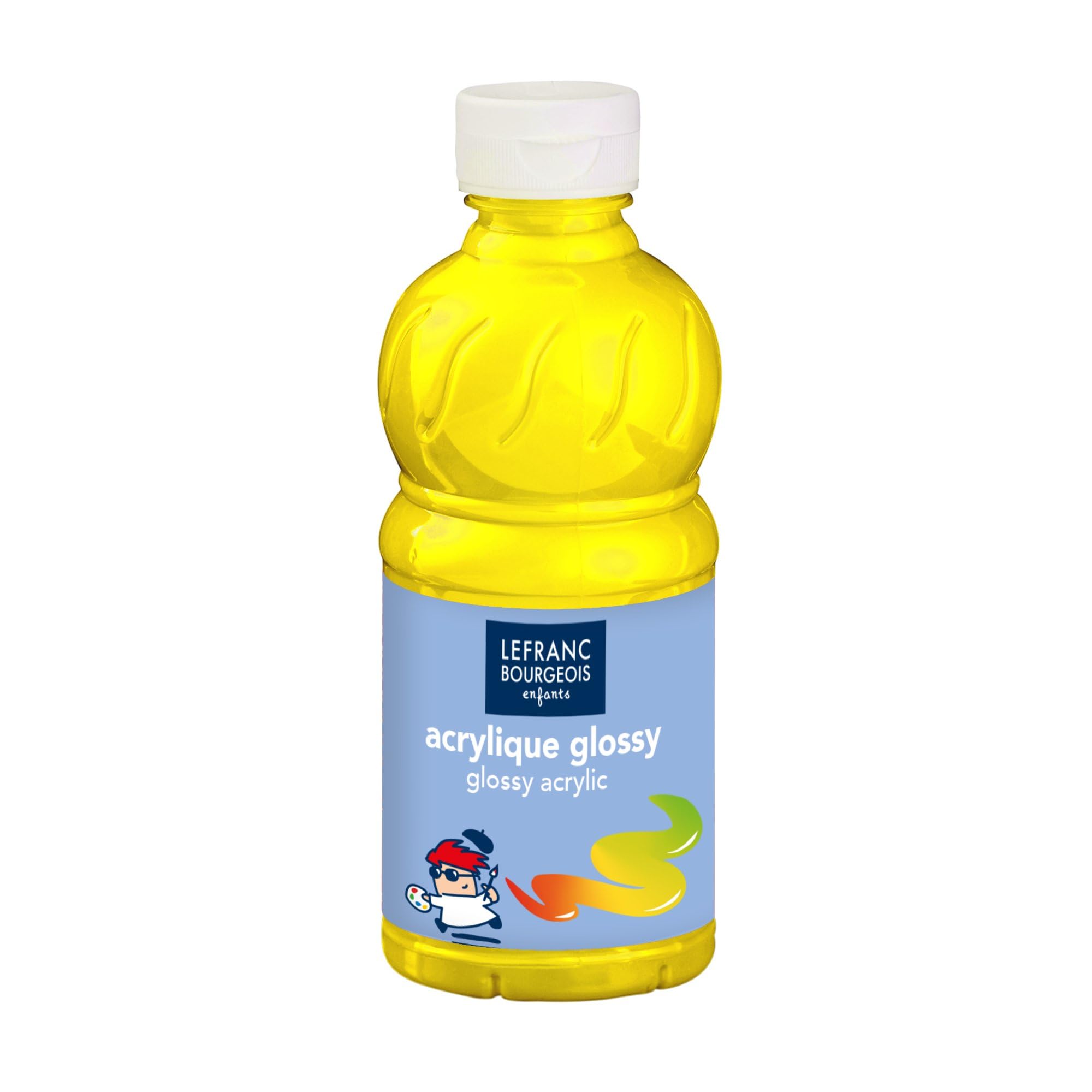 Lefranc 301254 Champagne Acrylic Gloss 250 ml Primary Yellow