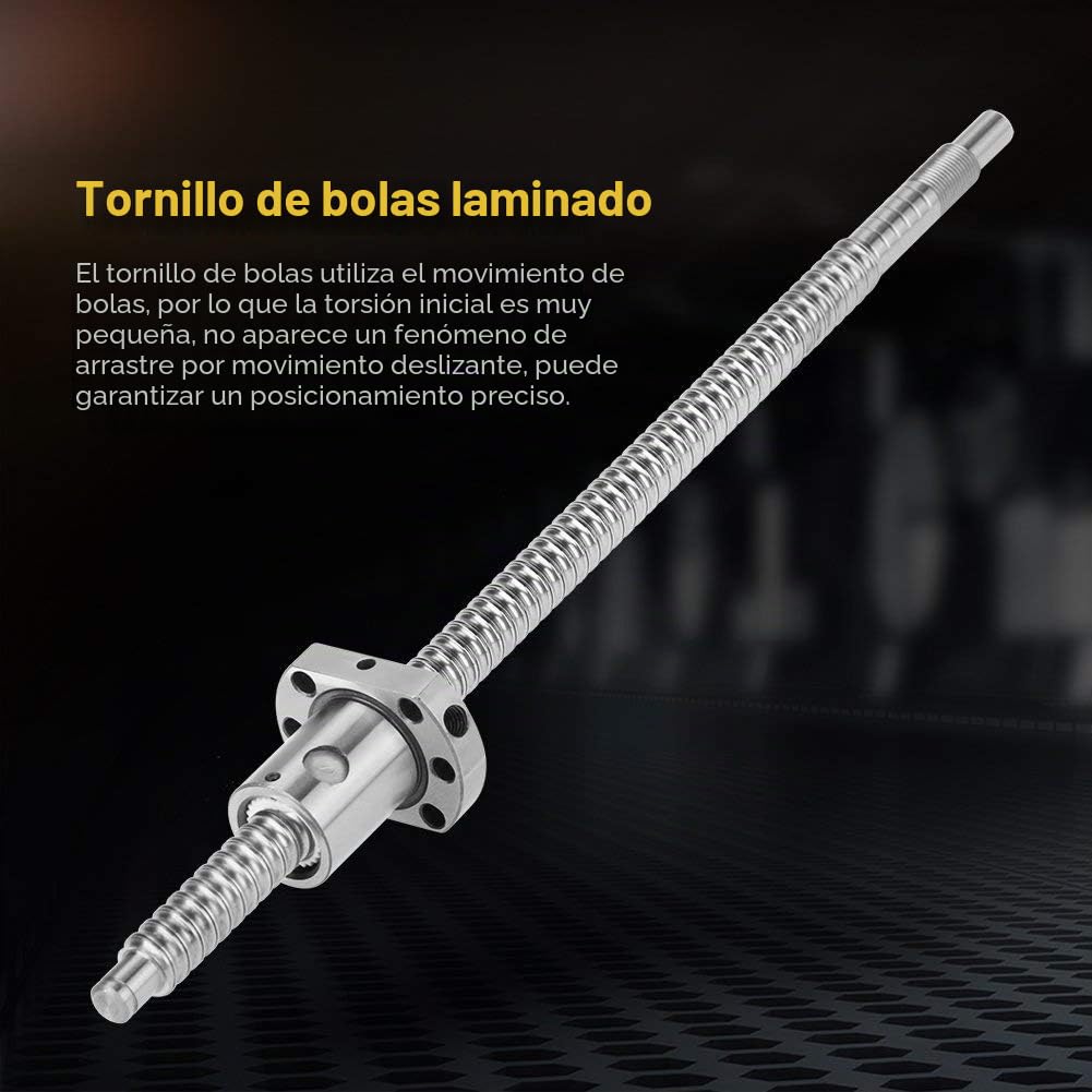 SFU1204 300 mm rodado Ballscrew Ballnut Anti-Backlash sin soportes laterales para piezas CNC