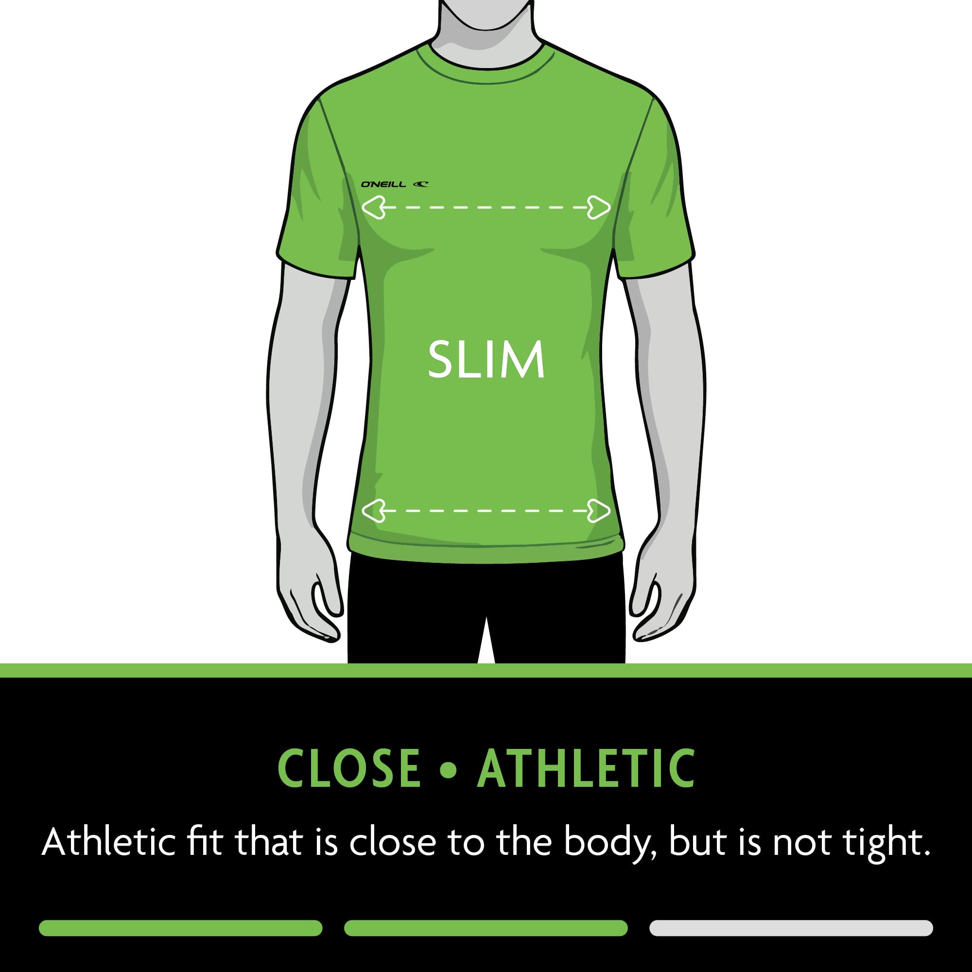 O'Neill Herren Basic Skins 50+ Short Sleeve Sun Shirt Rash-Guard-Shirt (1er Pack)