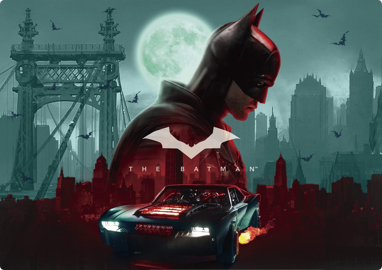 Amazon.co.jp: THE BATMAN-ザ・バットマン-/3D下敷き IG3783 黒 