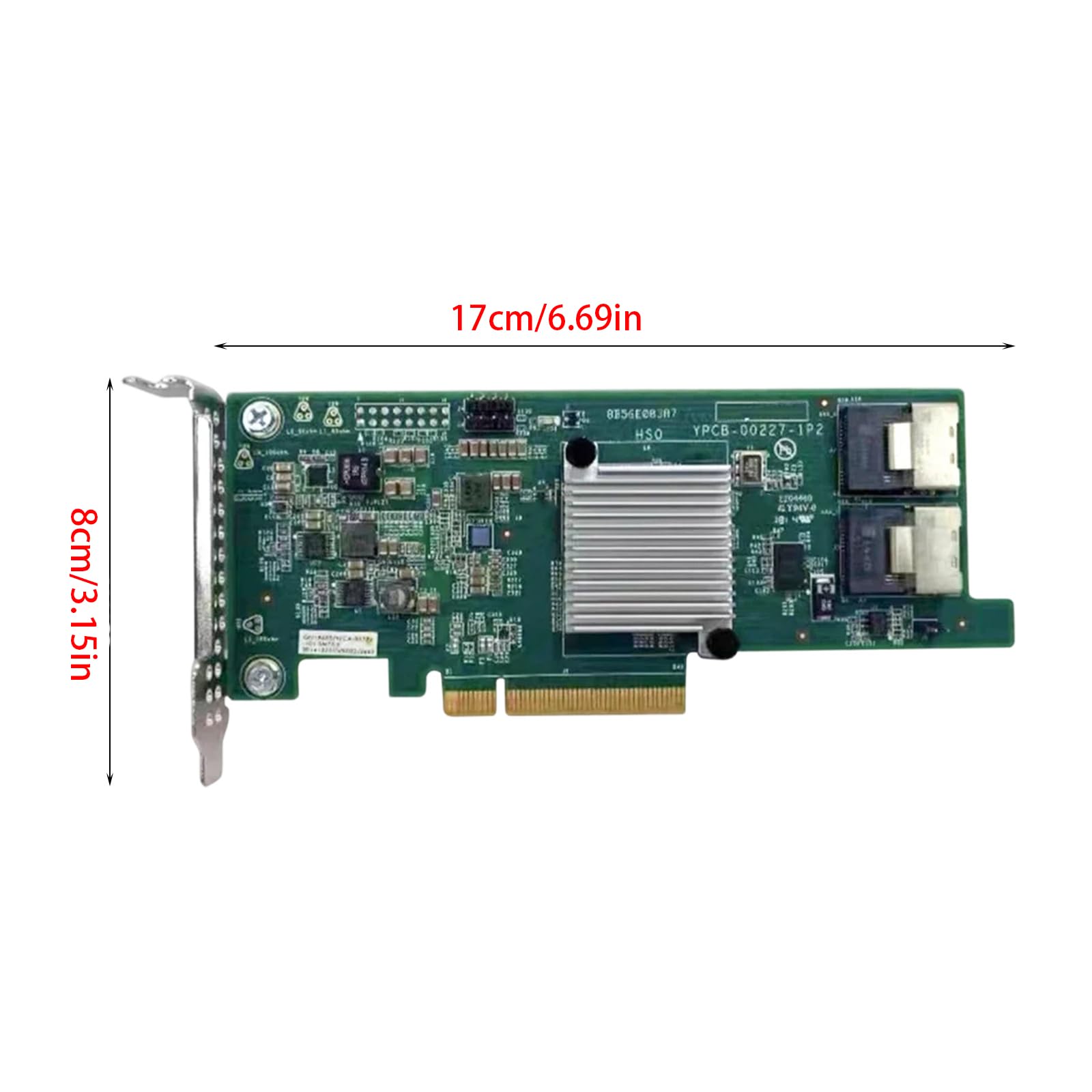 Generisch La scheda IT SAS2308-HBA supporta il trasferimento dati da 6 Gbps per il disco rigido