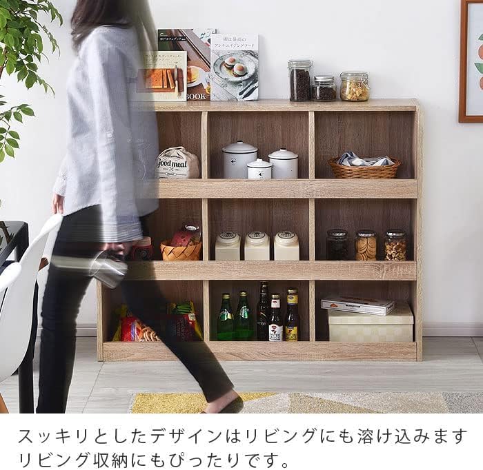 Amazon.co.jp: おもちゃラック 3×3タイプ おもちゃ箱 本棚 3×3タイプ