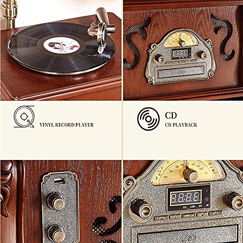 YAMMY Tourne-Disque, boîte à Musique Tourne-Disque, Platine en Bois, phonographe Bluetooth avec Haut-parleurs stéréo… - Les Beatles, Paul McCartney, John Lennon, RIngo Starr, George Harrison YAMMY Tourne-Disque, boîte à Musique Tourne-Disque, Platine en Bois, phonographe Bluetooth avec Haut-parleurs stéréo… – Image 8