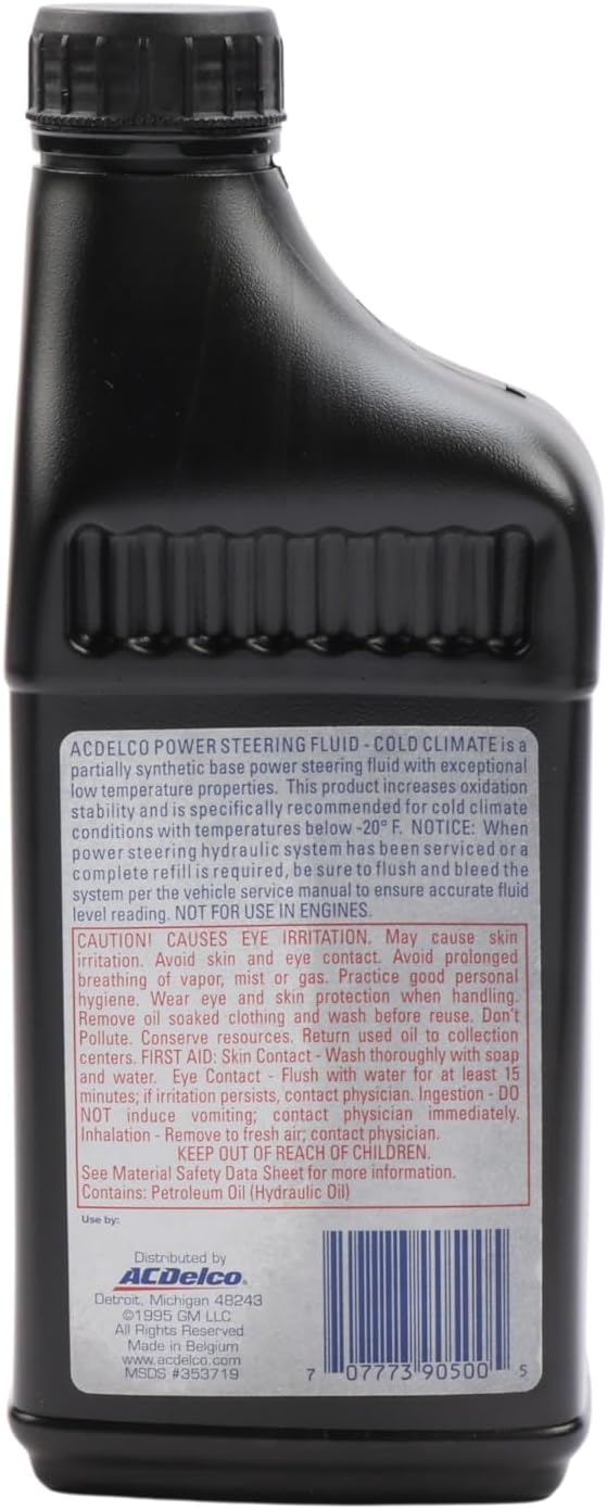 ACDelco GM Original Equipment 10-5044 (12345867) Cold Climate Power Steering Fluid - 32 oz