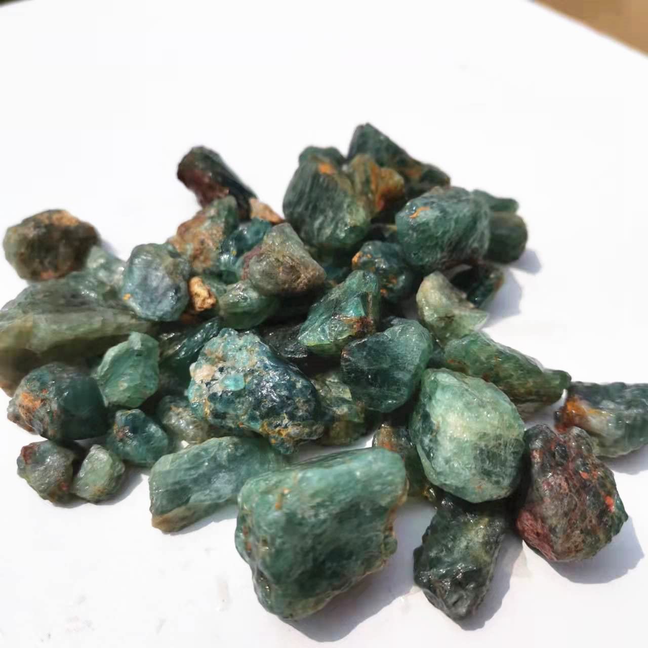 【マダガスカル産】グランディディエライト/雲母の原石⑤ マダガスカル産】グランディディエライト/雲母の原石⑤