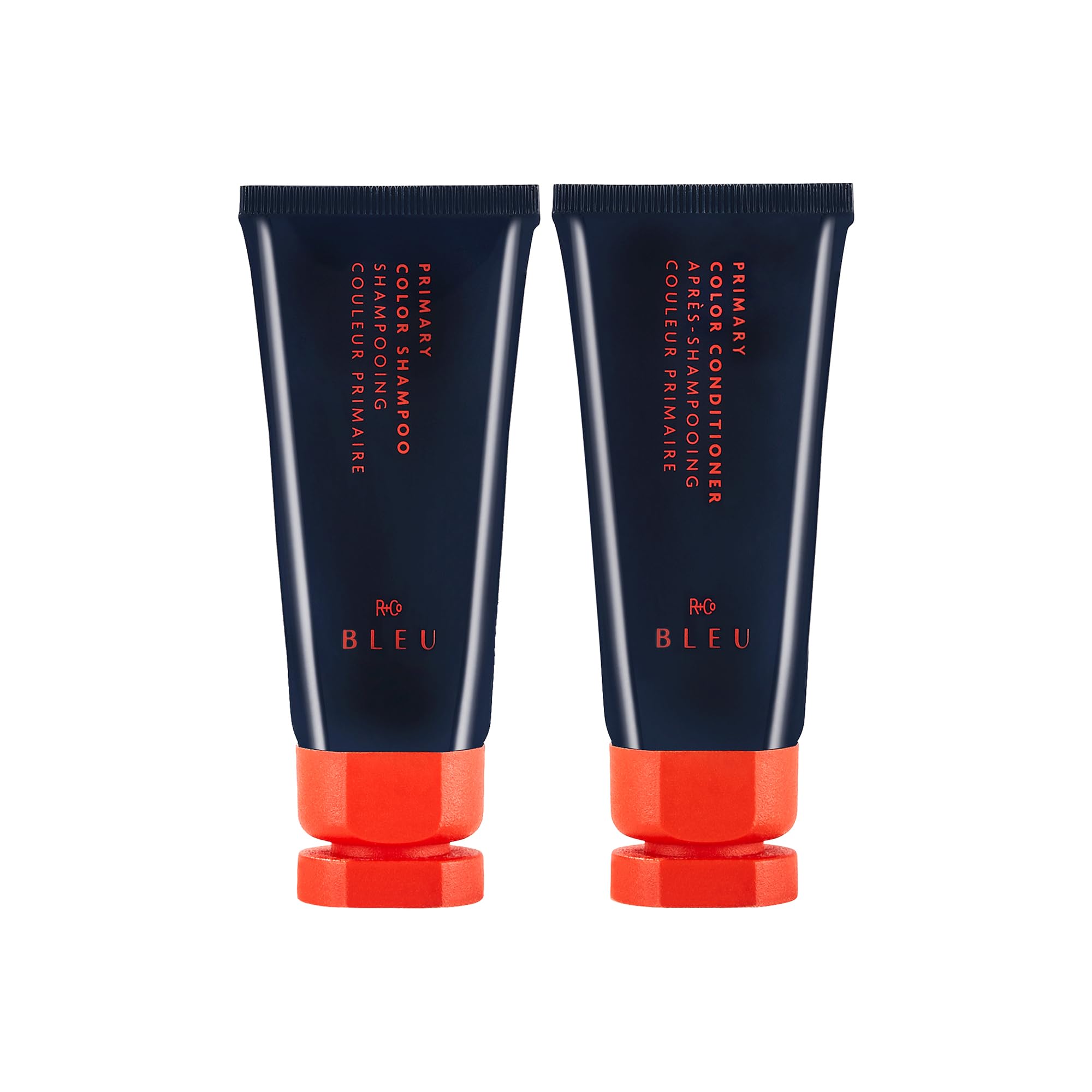 R+Co BLEU Primary Color Conditioner Mini | Fights Color Fade + Strengthens Hair + Deeply Hydrates | Vegan, Sustainable + Cruelty-Free | 1 Oz