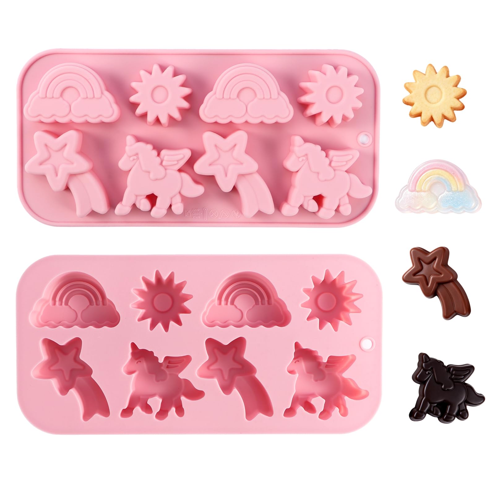 Silicone Chocolate Molds - QIBOLT -8