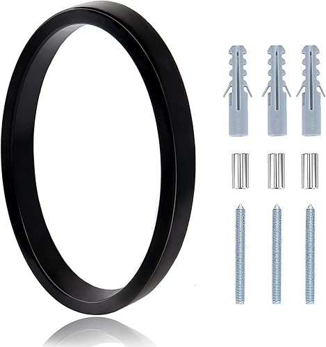 Números de casa de metal - Números de dirección de 5 pulgadas para casas, negro de alto brillo número 0