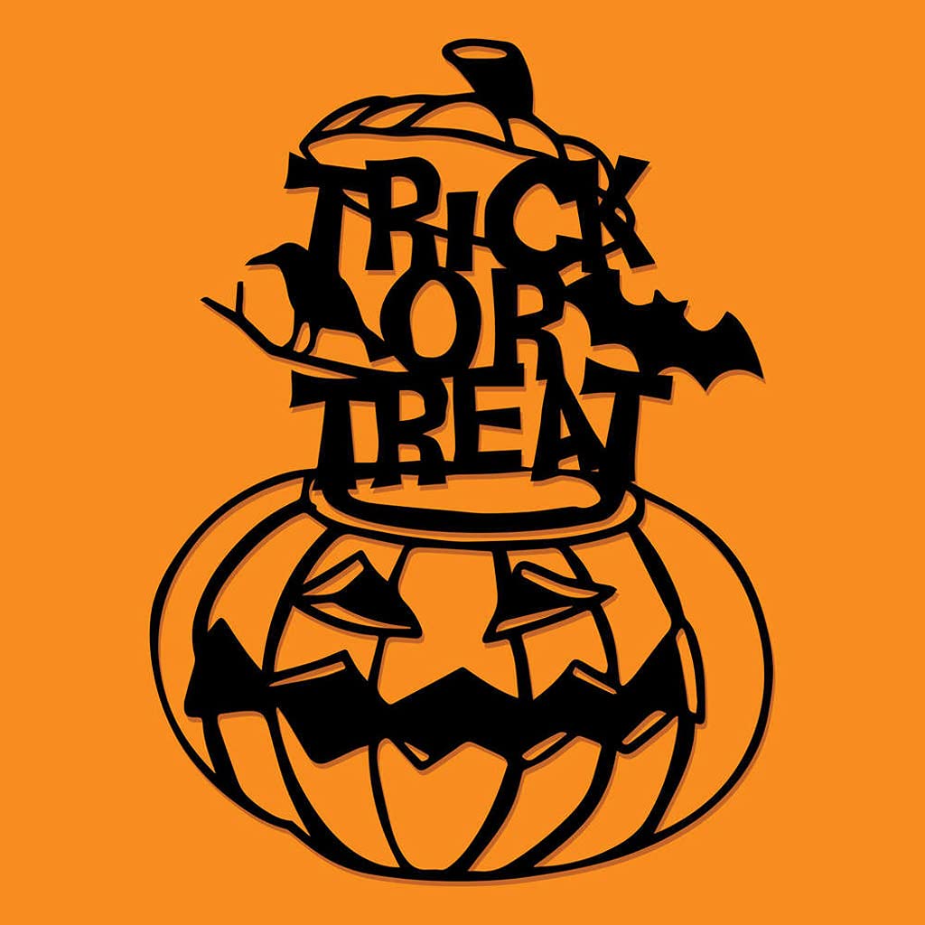 Ksikdeg Fustelle in metallo per decorazioni a forma di zucca di Halloween, stampo in rilievo per album di ritagli, biglietti di carta, stencil