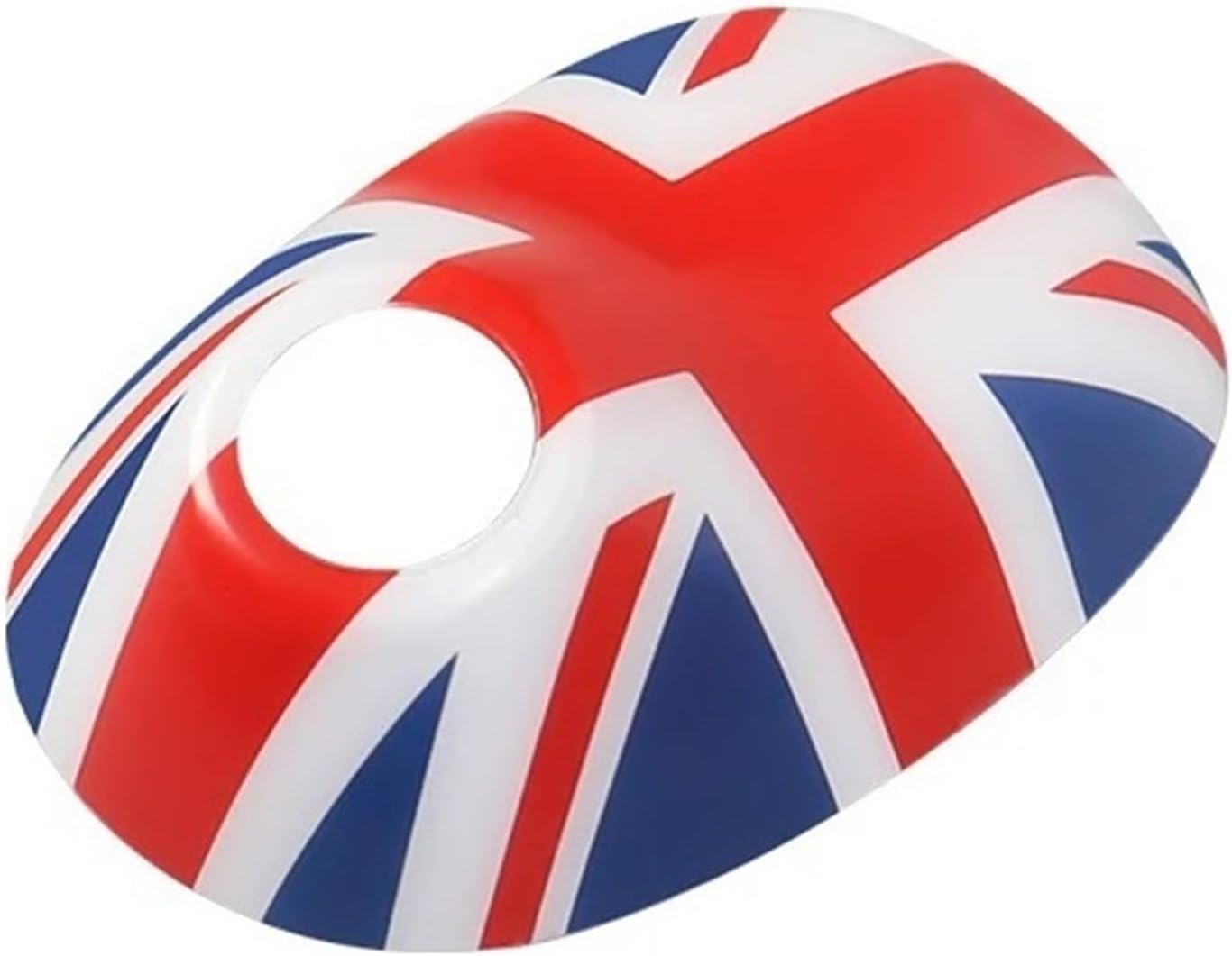 Car Antenna Decorative Shell ABS Plastic Antenna Base Protective Shell Exterior Accessories Compatible for Mini Cooper R55 R56 R60 R61(R60R61-union Jack)