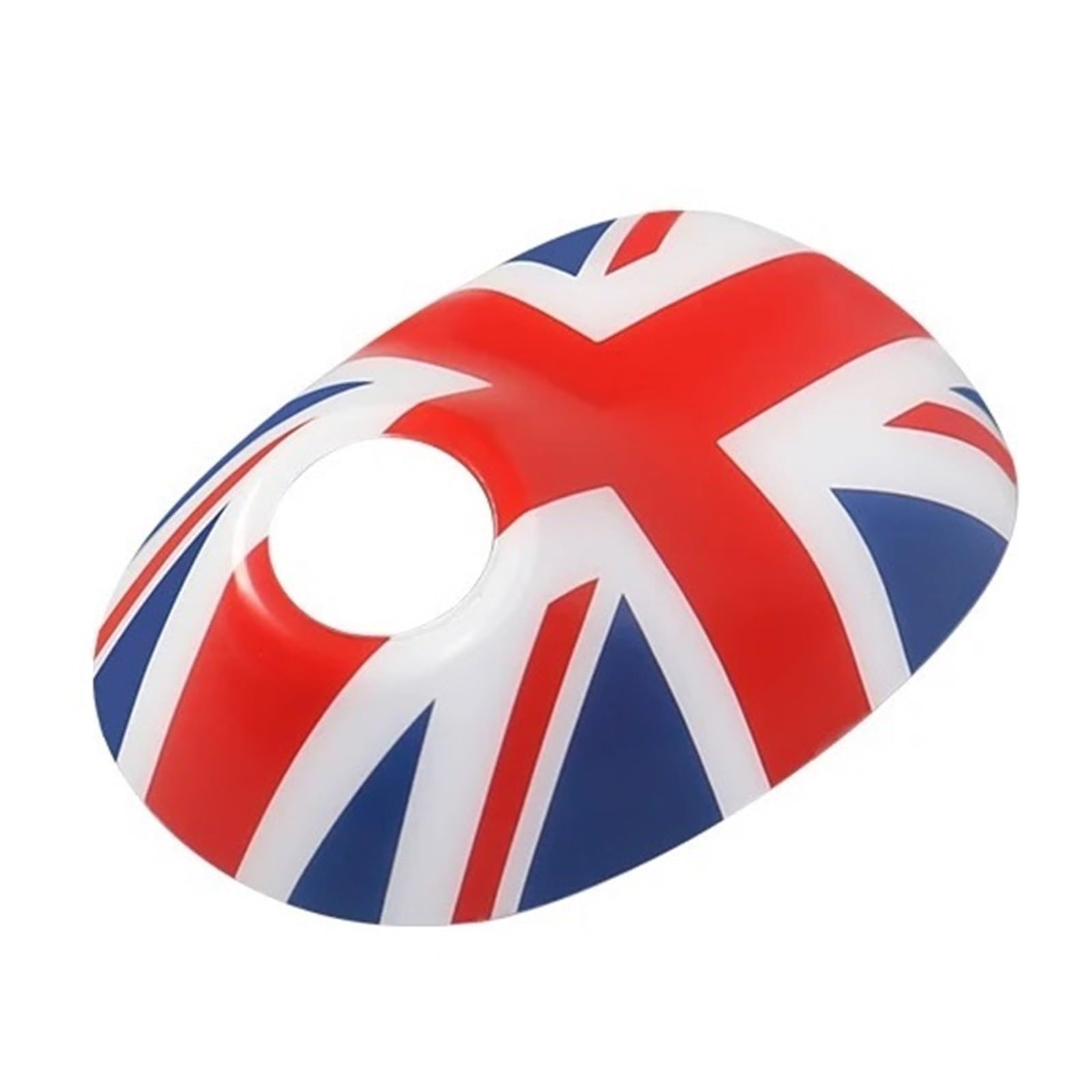 Car Antenna Decorative Shell ABS Plastic Antenna Base Protective Shell Exterior Accessories Compatible for Mini Cooper R55 R56 R60 R61(R60R61-union Jack)