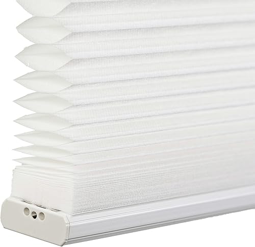 Miniatura 10 de Chicology Persianas celulares, bloquean la luz, sin cordón.