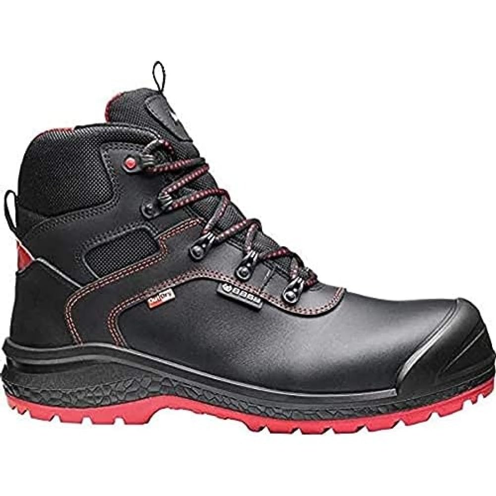 BASE Protection Be-Dry Mid/Be-Rock S3 WR Ci HI HRO SRC Zapato de Seguridad, Talla: 46, Color: Negro, B0895BKR46