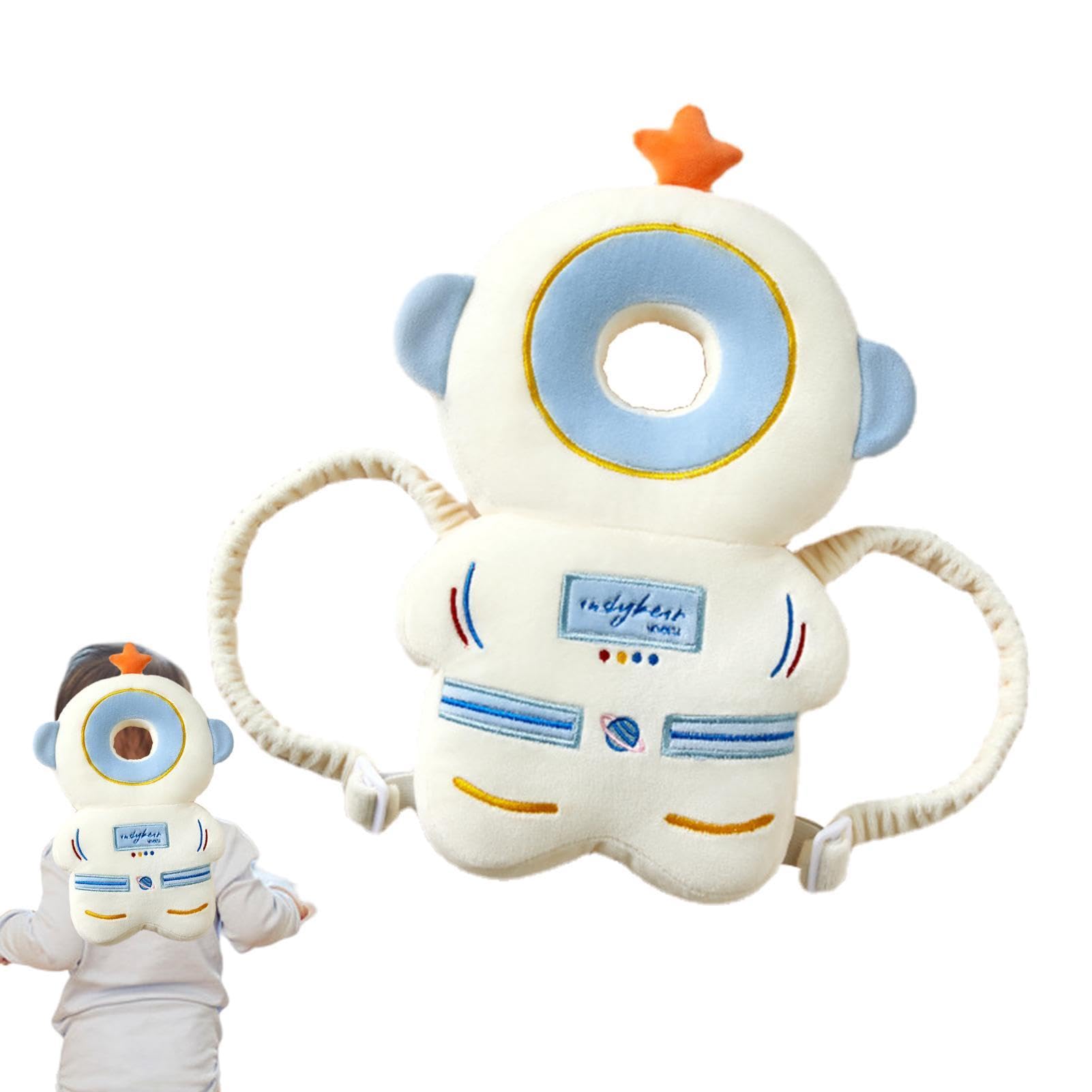 Mochila Para Bebé Almohada De Protección Para La Cabeza, Almohadilla De Protección Para La Cabeza Para Niños, Almohadilla De Seguridad Ajustable Para Bebés, Mochila Protectora, Astronauta