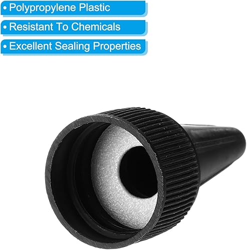 Miniatura 10 de PATIKIL Tapas de botella giratorias, 40 tapas de botella 20410, tapas de repuesto para botellas dispensadoras de pegamento, tapas dispensadoras,