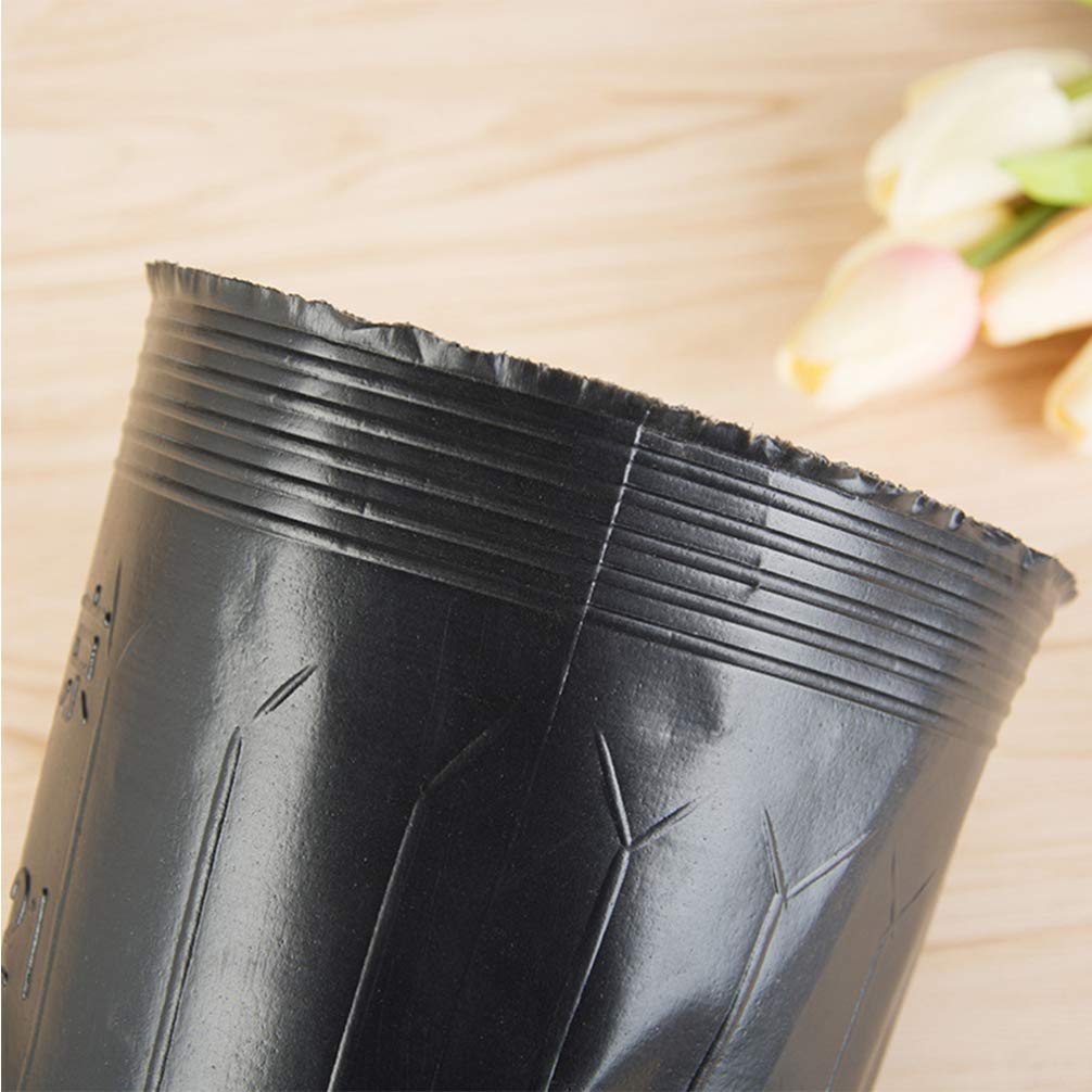 Hemoton 300 macetas de plástico para plantas de vivero, macetas de plástico para semillero de inicio, macetas para trasplantar, bandejas de arranque para jardín, herramientas de 9 x 9 cm
