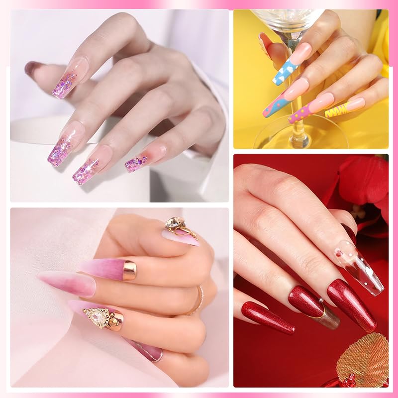 Kit de vernis à ongles Gel, ensemble de décorations artistiques de manucure avec sèche-ongles, ensemble de vernis Gel Semi-Permanent, Kit d'outils professionnels pour Nail Art