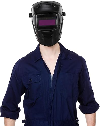 Miniatura 3 de DOITOOL Máscara facial práctica de soldadura facial sombrero pantalla accesorios útil arco solar oscurecimiento soldadura casco de argón seguridad