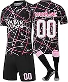 Maillot de Foot Personnalisé Coupe du Monde 2026, 25 24 WM Maillot Equipe de France Foot Soccer Kits Football Strips Enfant et Adultes avec Nom Numéro Shirts Short avec Chaussette Gifts A23