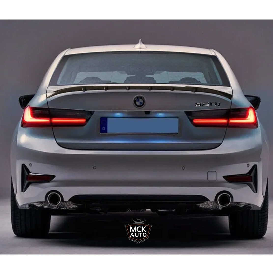 Gloss Black 335i Badge Emblem - Rear Boot Trunk Decal For BMW 3 Series