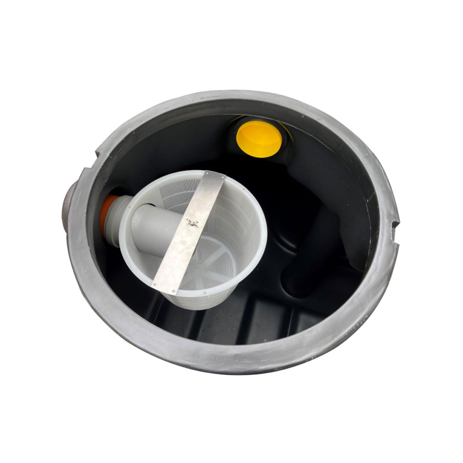 Speidel Regenwasserfilter Filterkorb DN 100 - Korbfilter mit Kunststoffsieb für Zisterne und Flachtank
