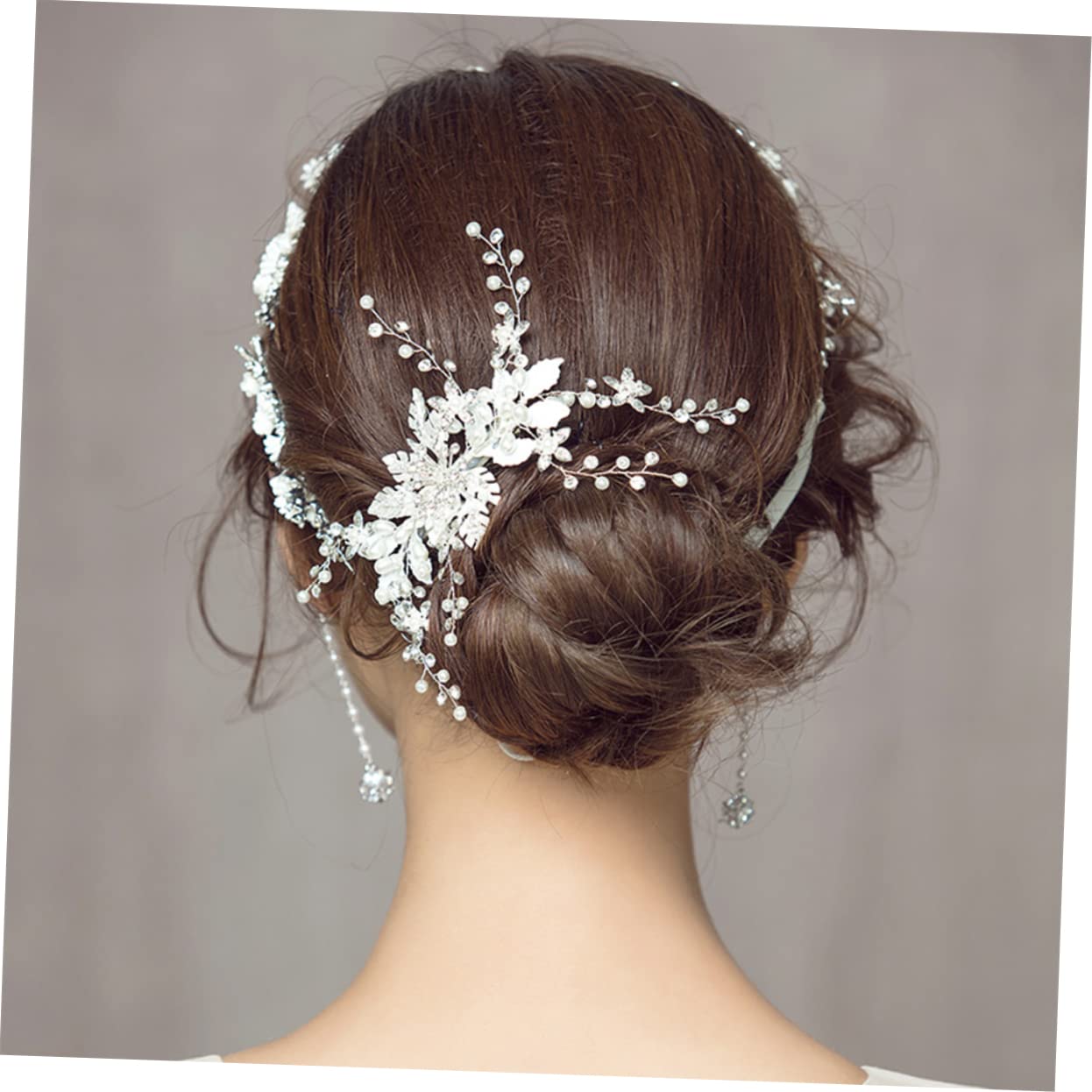 FRCOLOR Juego De 3 Horquillas Elegantes Para El Pelo De Novia Delicadas Y Elegantes Para Peinar El Vestido De Novia.