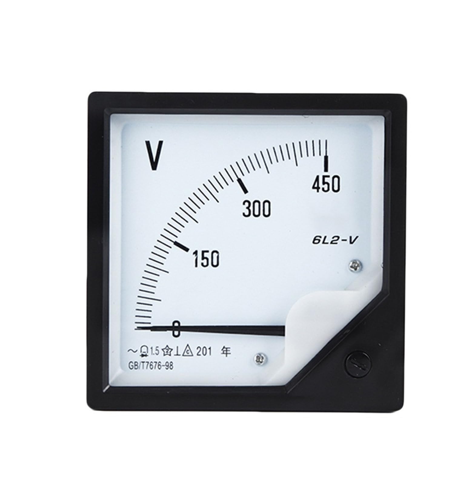 Voltmètre de panneau 6L2-V pour tableau électrique d'atelier