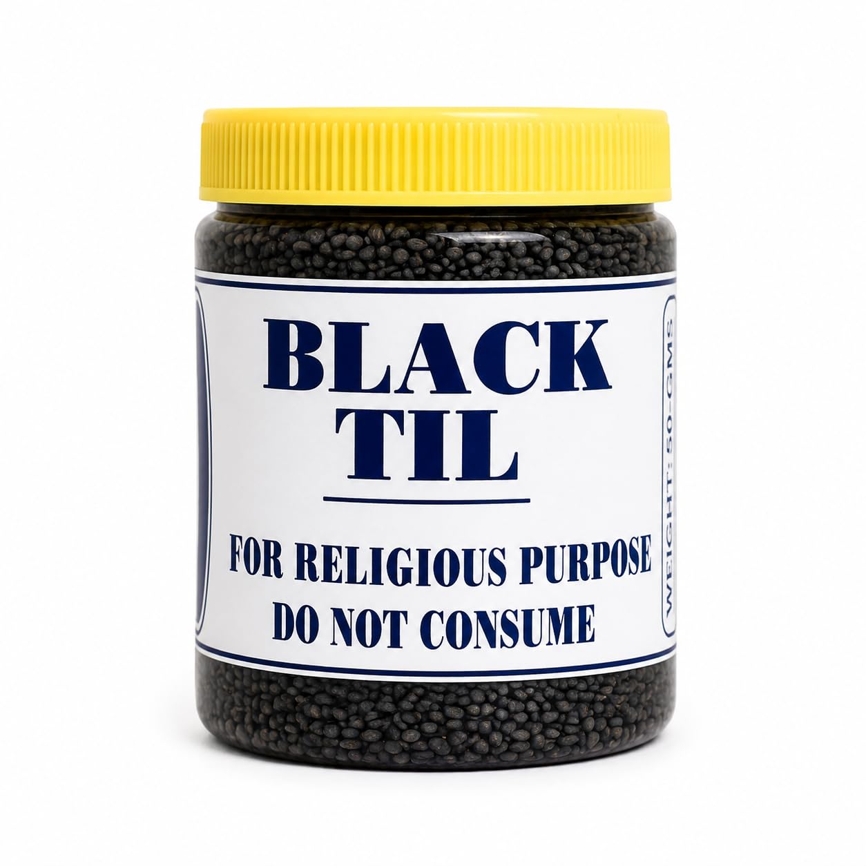 C&S Homestore Black Til Sesame Seeds for Hindu Puja, Shani Puja, Havan, Temple Worship, Mandir, Pooja Samagri, Religious Ceremonies, Daily Prayer and Traditional Devotional Use