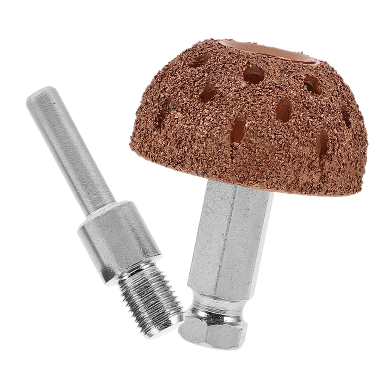 BUGUUYO Bowl Grinding Head Steel Type Repair Car Wheel Semi Abrasive Tungsten Automotive Heavy Duty Tire Patch Kit Tire Patches Air Buffer Grinding Bowl Tire Grinder Tire Buffer Tire Plugs