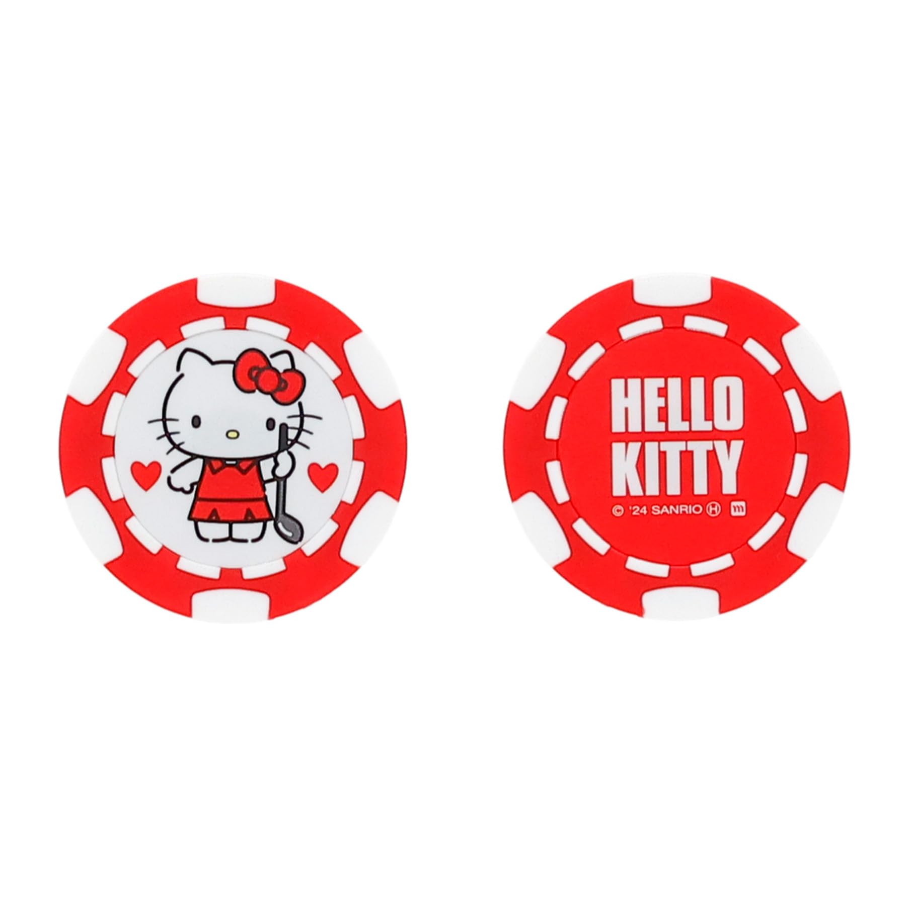 キティ５９６３刻印名入れゴルフマーカー⭐️3色セット⭐️お名前横Ver⭐️ ハローキティ＆ダニエルゴルフマーカー (KTM002) | 【メーカー
